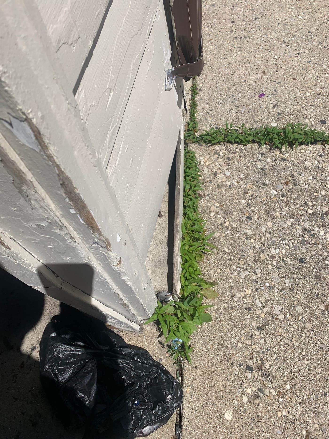 Garage Restoration before