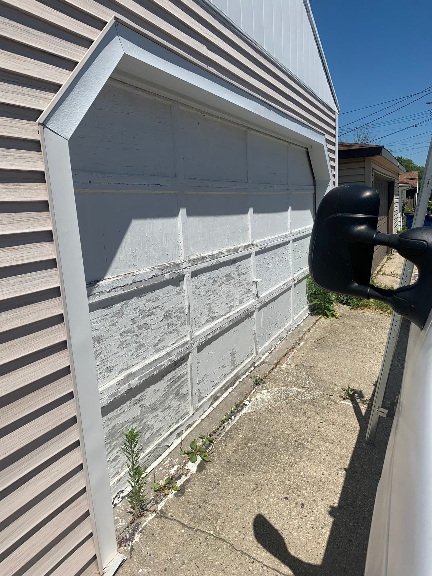 Garage Restoration before